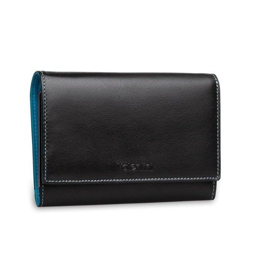 Women's wallet Valentini New Colors 681 black