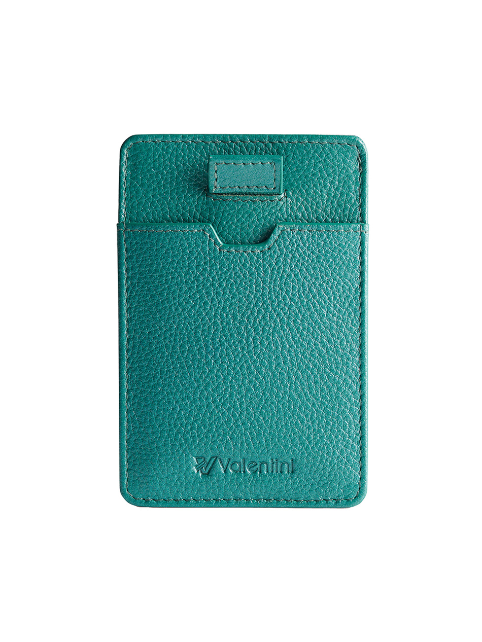 Etui na karty i dokumenty Valentini Metallic 014 zielone