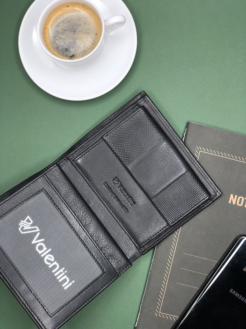 Portfel męski Valentini Yew 734 czarny