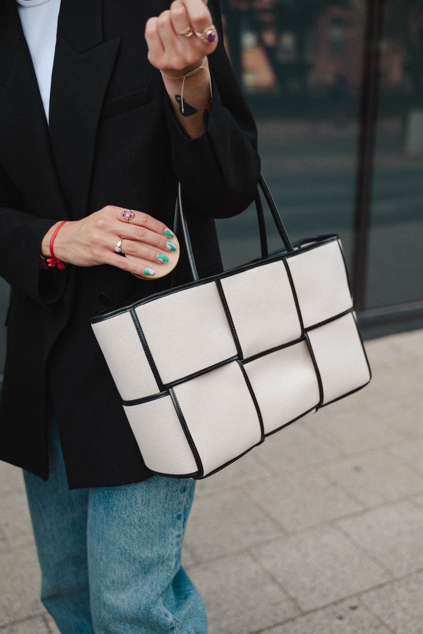 Shopper Celeste Resort beżowy