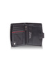 Damski portfel Valentini Black & Red Diamond 297 czarny