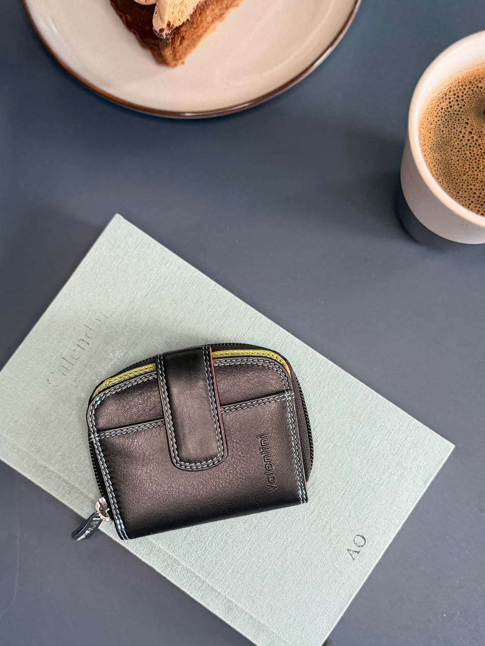 Portfel damski Valentini Colors P8 Czarny