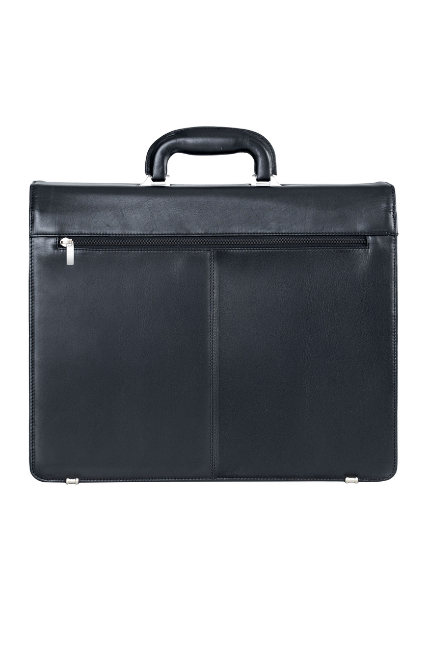 Teczka skórzana Valentini Ambassador 606 czarna