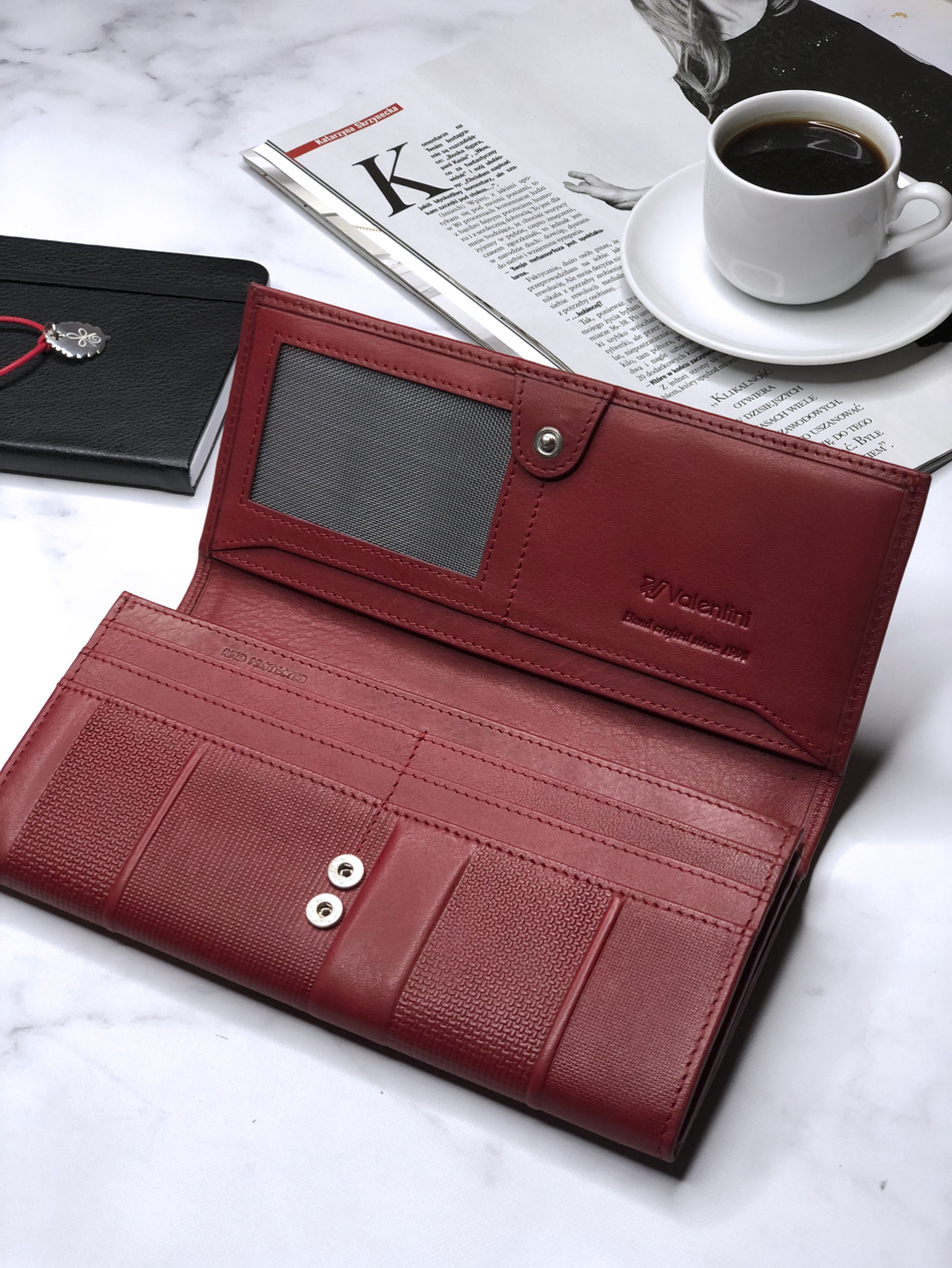 Portfel damski Valentini Yew 272 czerwony