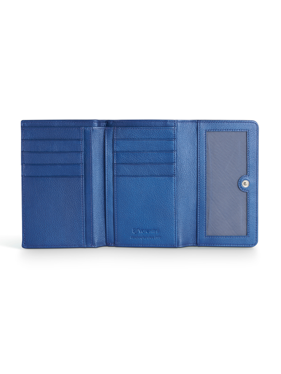 Portfel damski Valentini Metallic P62 niebieski