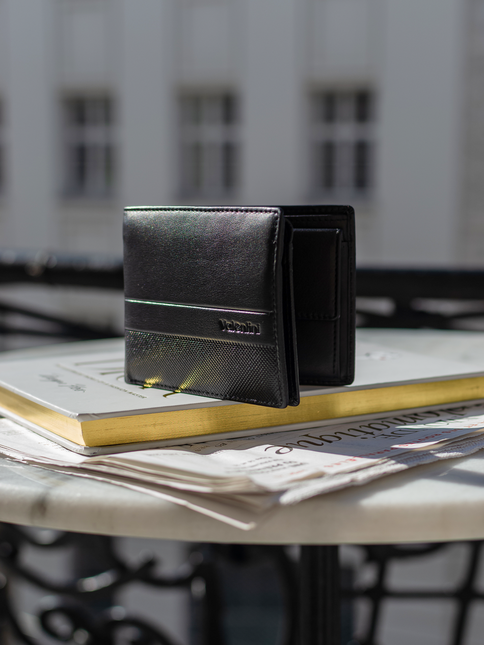 Portfel męski Valentini Yew II 290 czarny