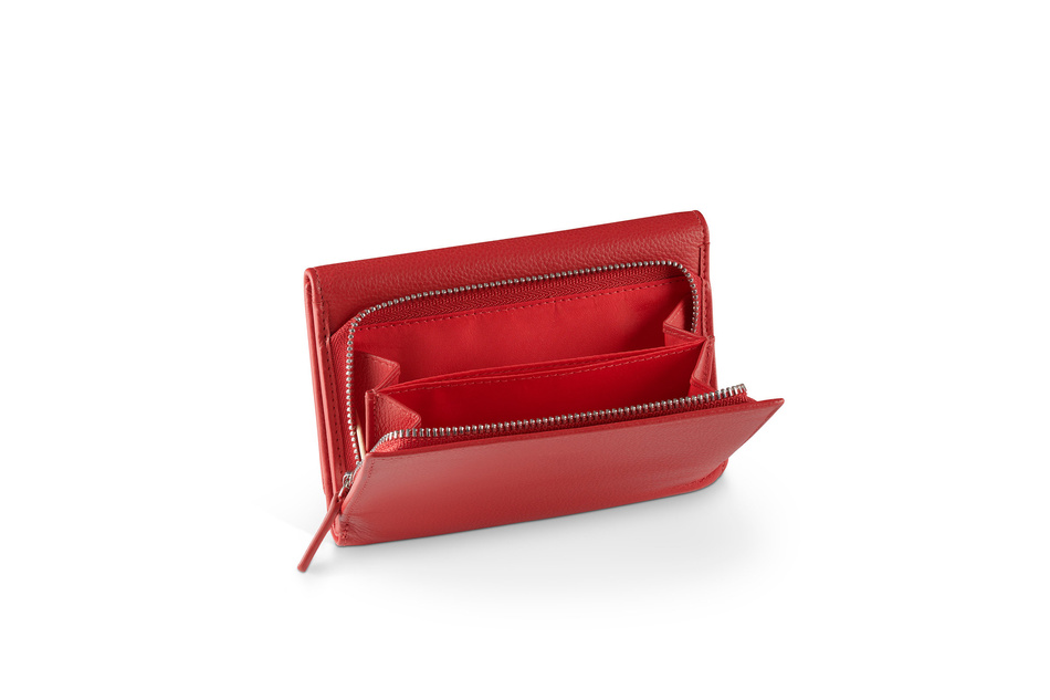 Portfel damski Valentini Prism P62 czerwony