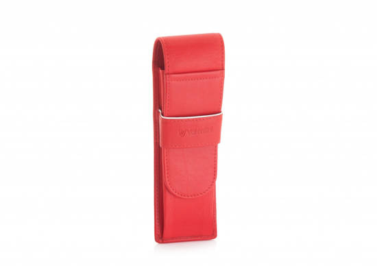 Etui na pióro Valentini Black & Red Diamond