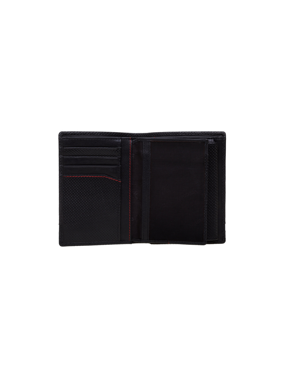 Portfel męski Valentini Perforated 467 czarny