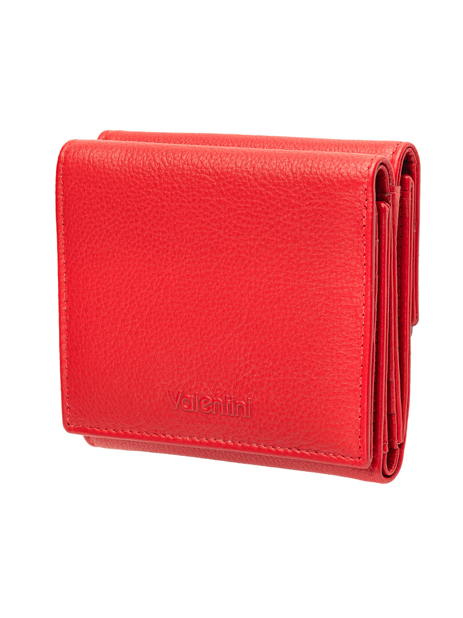 Portfel damski Valentini Poppy 128 czerwony 