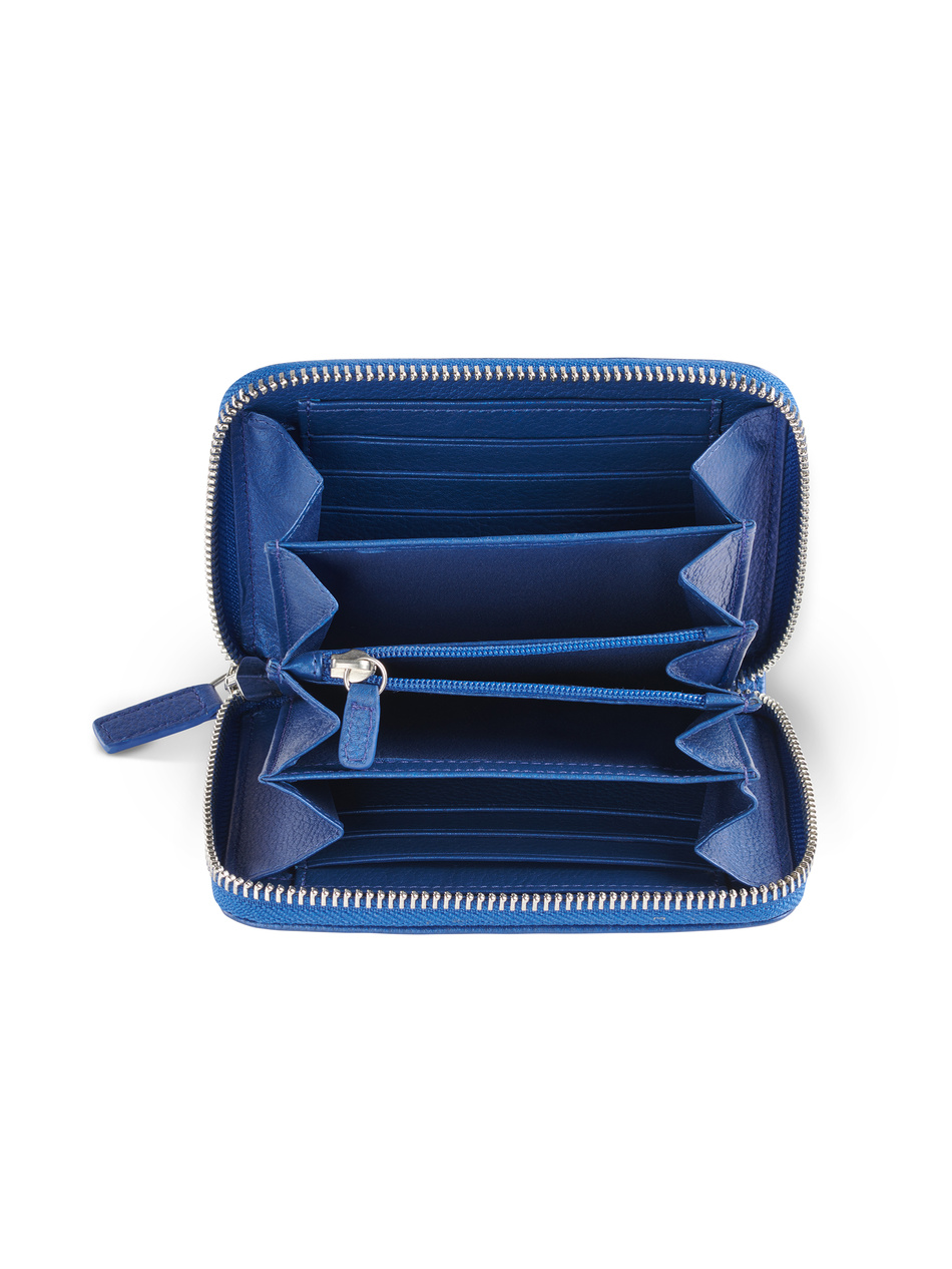 Portfel damski Valentini Metallic 410 niebieski