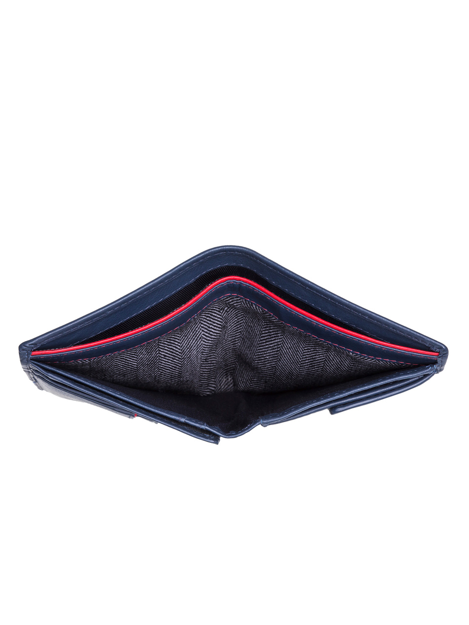 Portfel męski Valentini Black & Red Diamond 265 granatowy