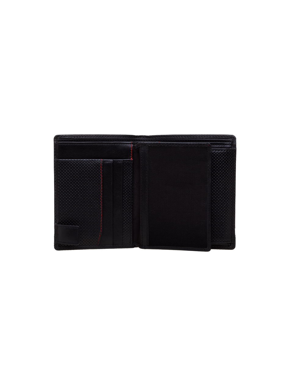 Portfel męski Valentini Perforated 282 czarny