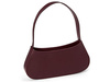Torebka skórzana Valentini Cadence bordowa