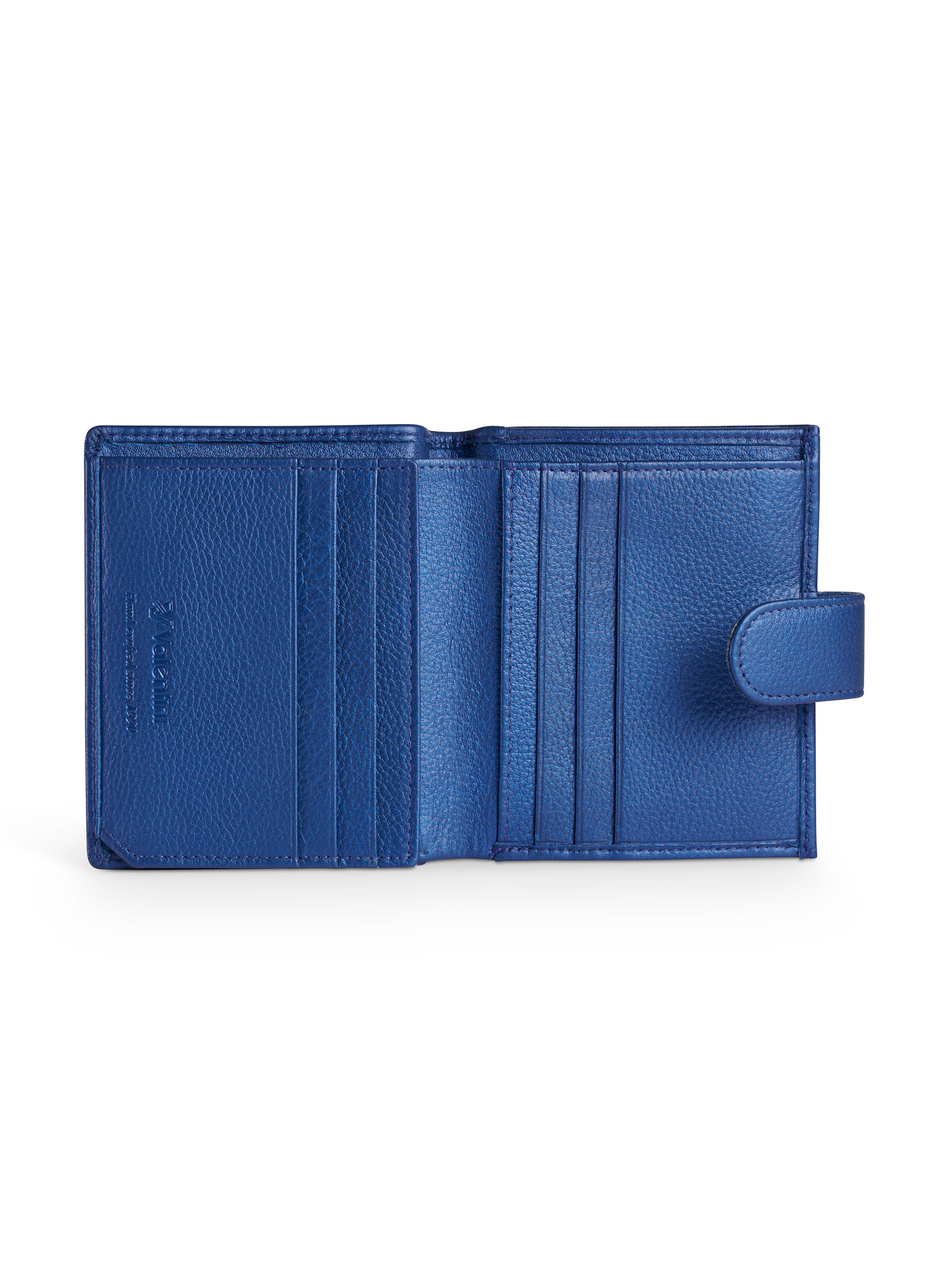 Portfel damski Valentini Metallic 447 niebieski