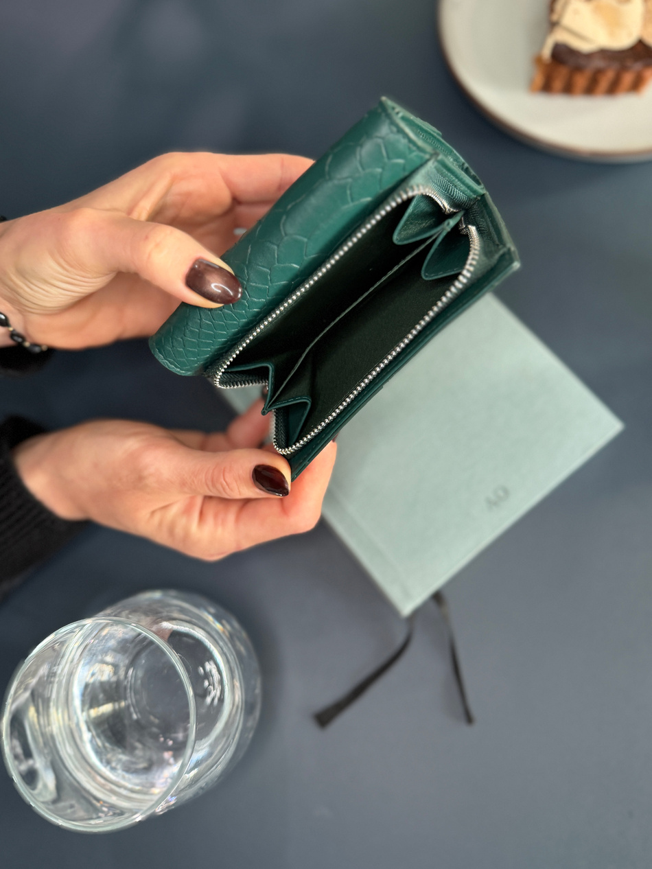 Portfel damski Valentini Caimani 263 zielony