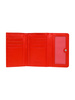 Portfel damski Valentini Metallic P62 czerwony