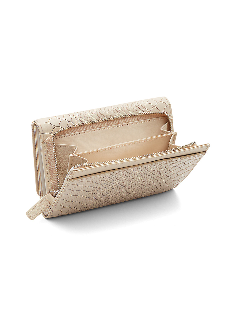 Portfel damski Valentini Caimani P62 beżowy