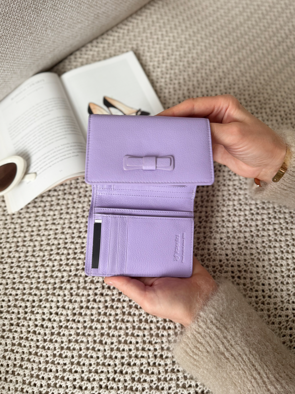 Portfel damski Valentini Bow 263 fioletowy