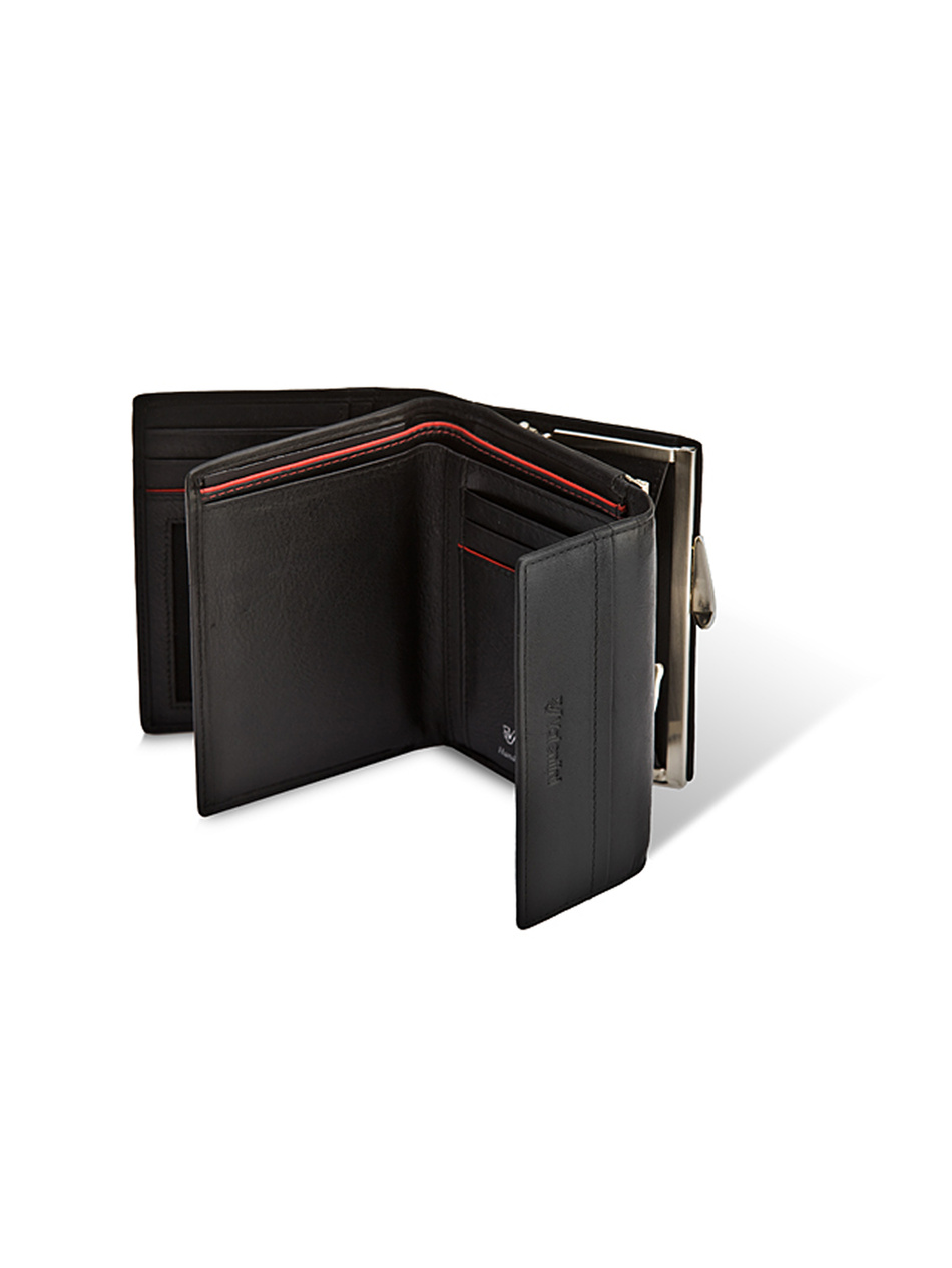 Portfel damski Valentini Black & Red Diamond 264 czarny