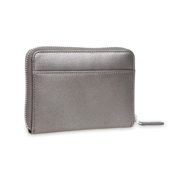 Portfel damski Valentini Metallic 410 srebrny