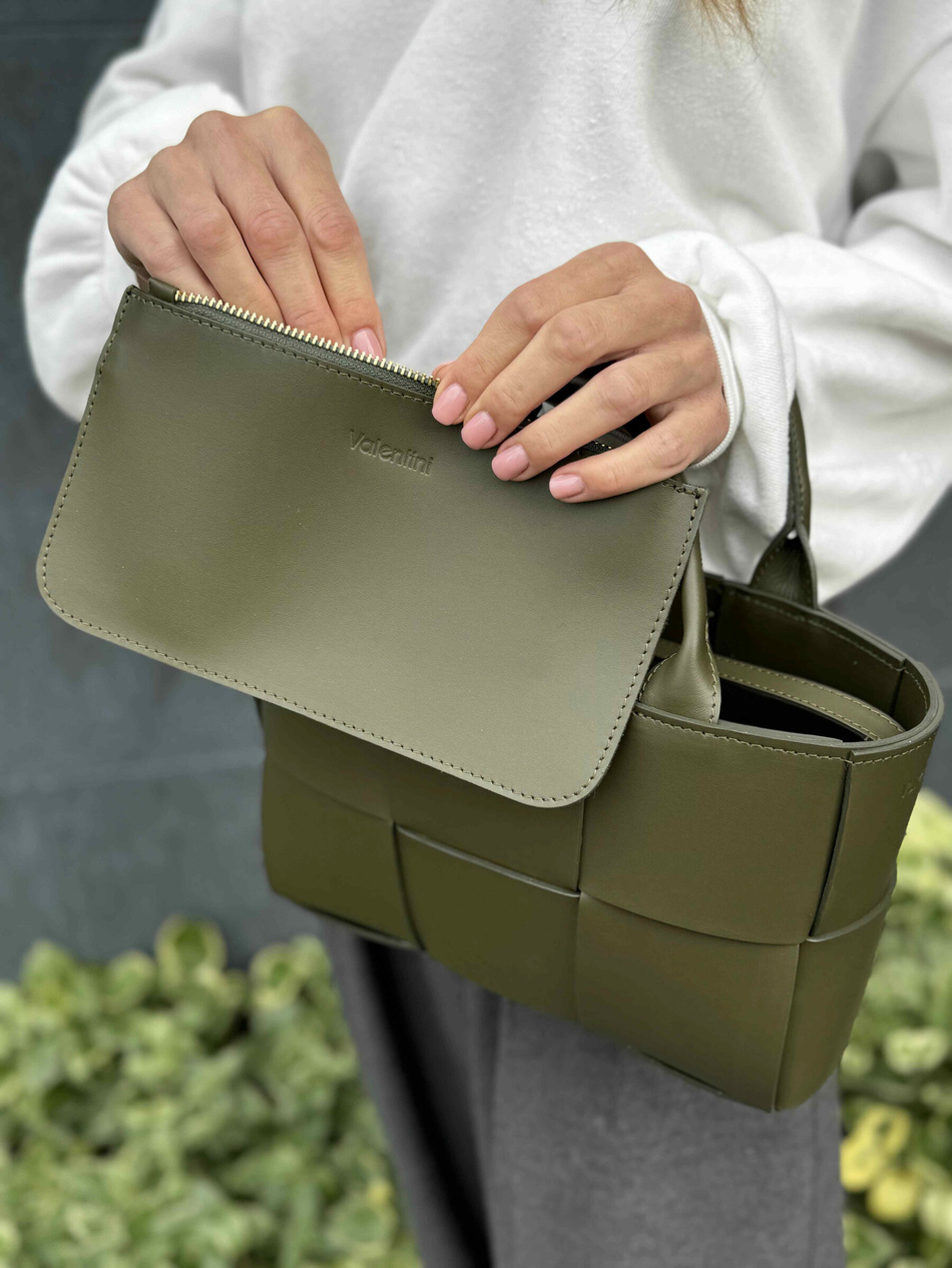 Mała torebka Cynthia zielona