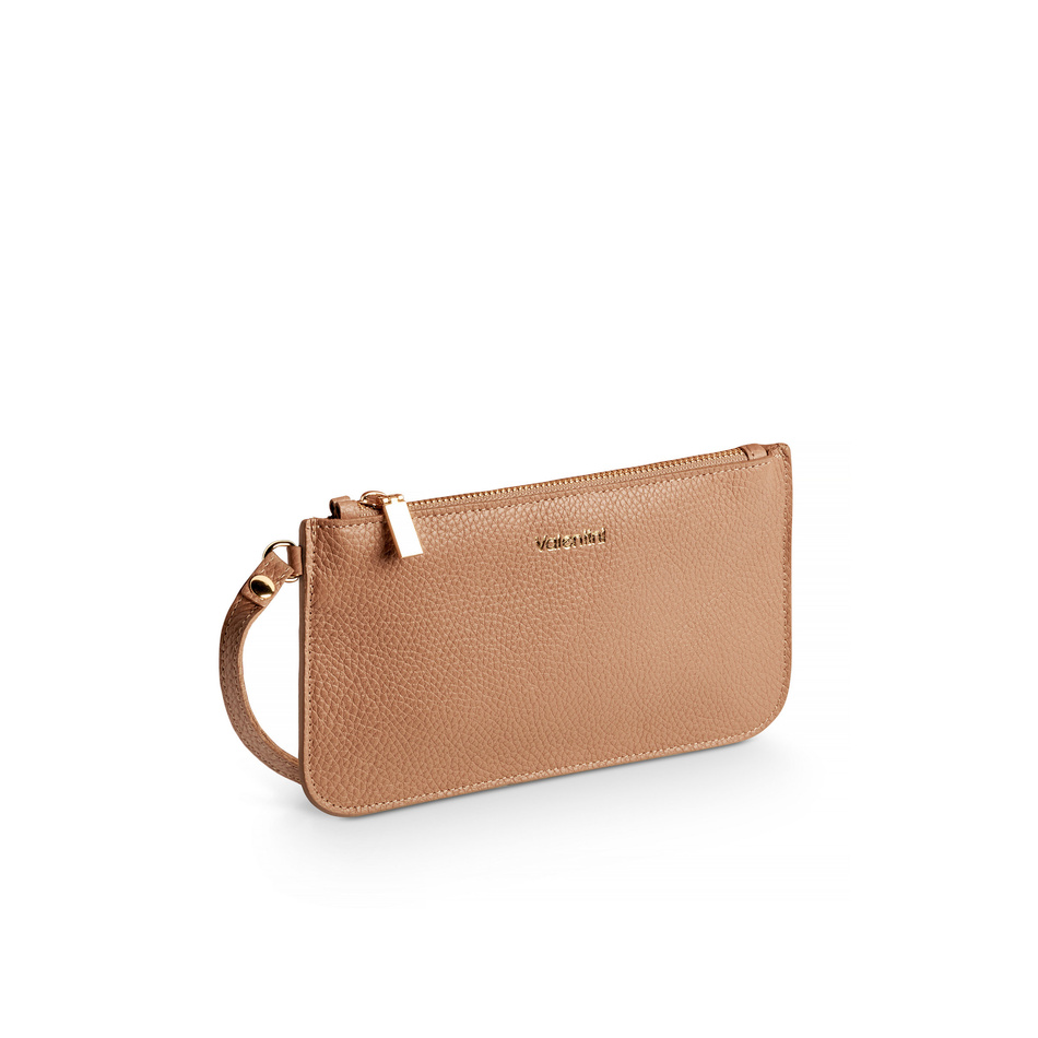 Shopper skórzany Paola karmelowy