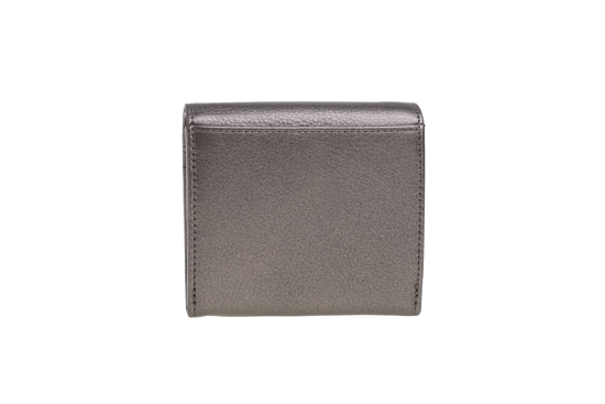 Portfel damski Valentini Metallic 123 srebrny