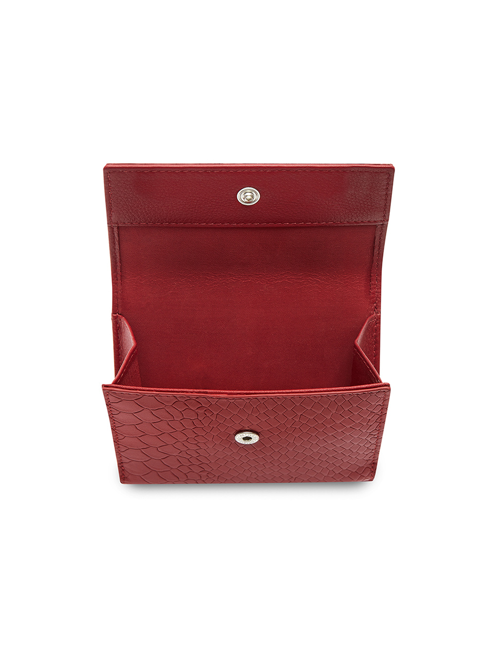 Portfel damski Valentini Caimani 128 burgundowy